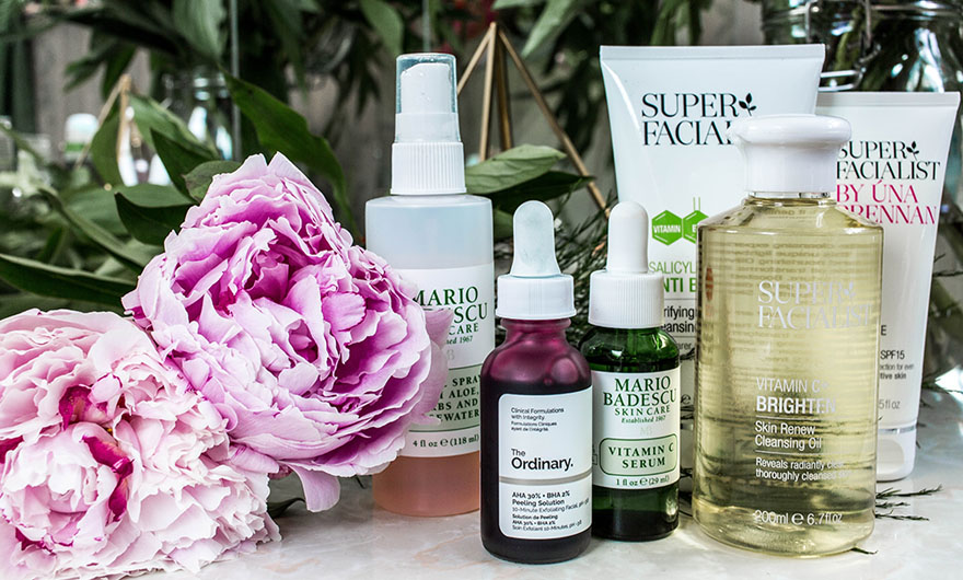 Produtos de skincare